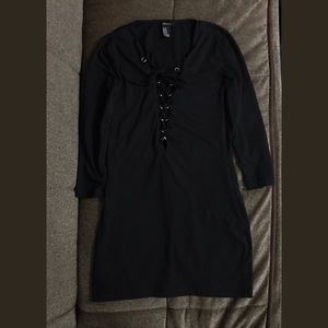 Forever21 Black Casual Dress Medium